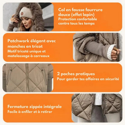 Parka mi‑longue Femme – Style urbain & chaleur enveloppante