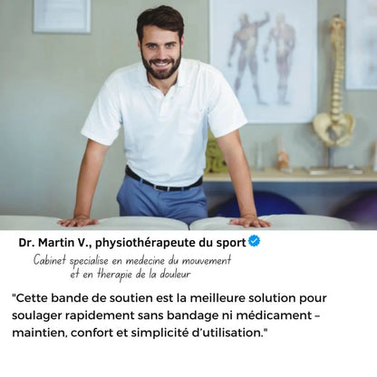 Bandes de soutien articulaires – Soulage et stabilise en un geste