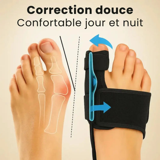 Correcteur Hallux Valgus – Soulagement Doux & Alignement Naturel