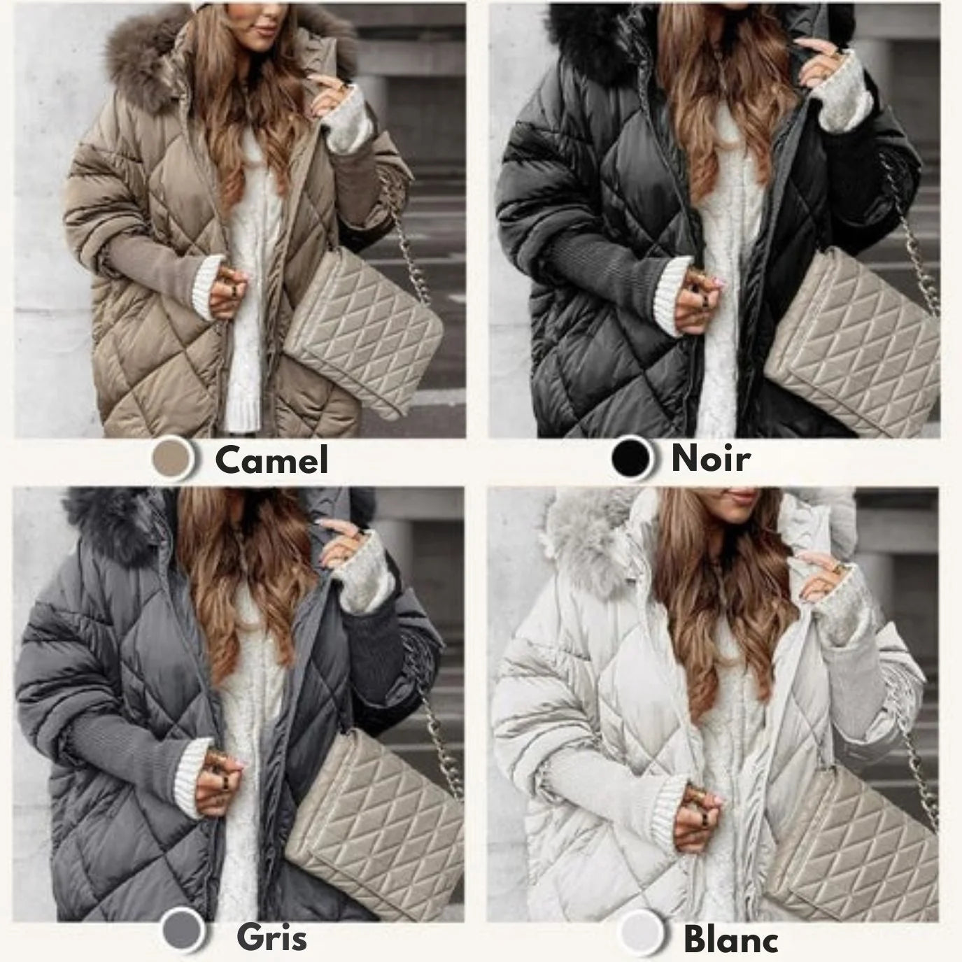Parka mi‑longue Femme – Style urbain & chaleur enveloppante