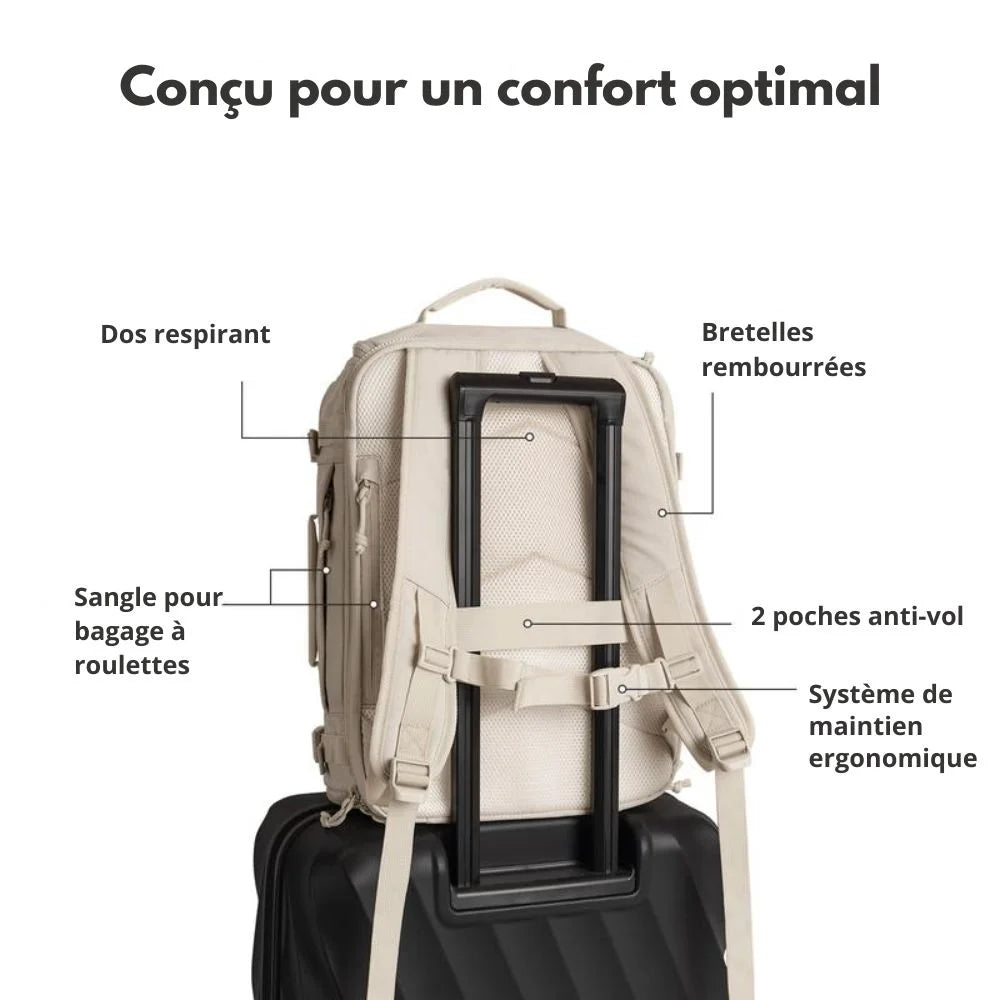 Sac de voyage ultra pratique - Prêt à décoller en un instant