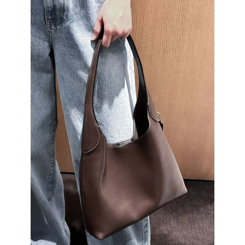 Sac Porté Épaule Chic - Look Sobre & Pratique au Quotidien