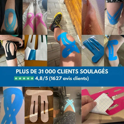 Bandes de soutien articulaires – Soulage et stabilise en un geste