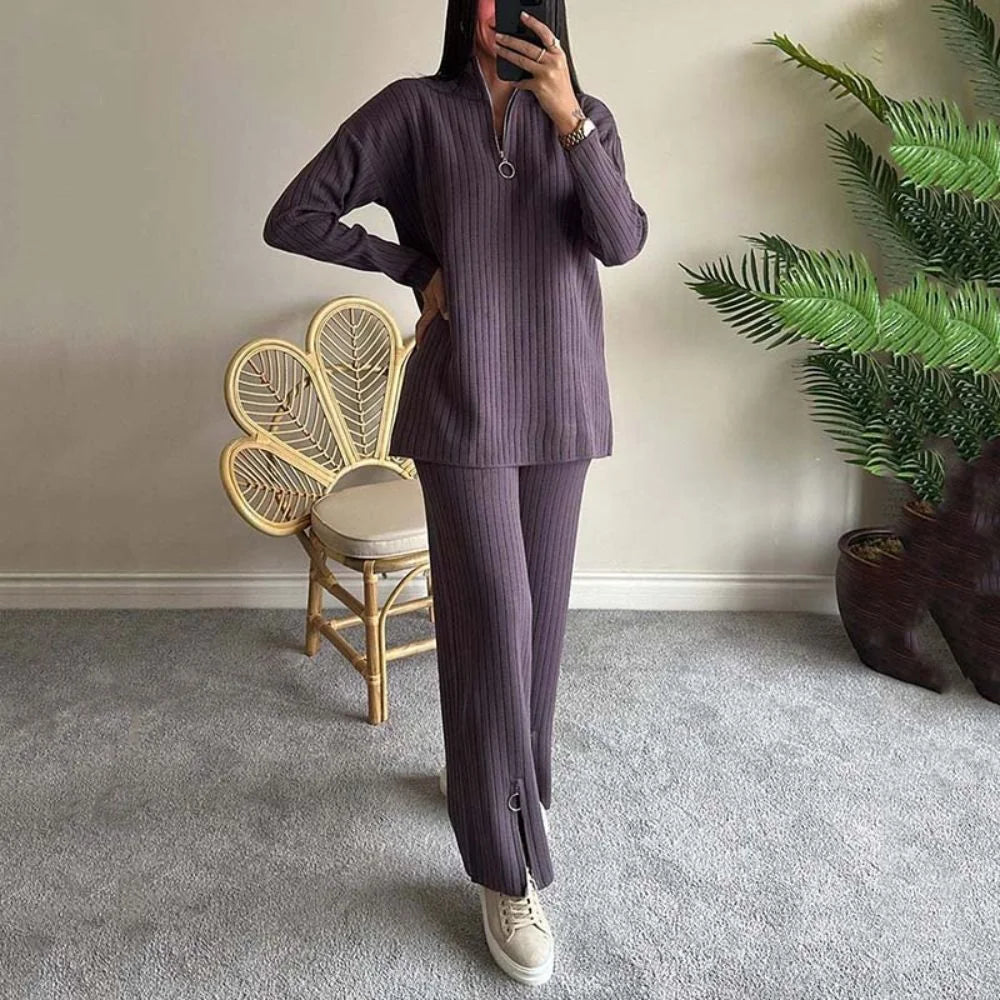 Ensemble 2 pièces doux - Allure stylée et confort absolu