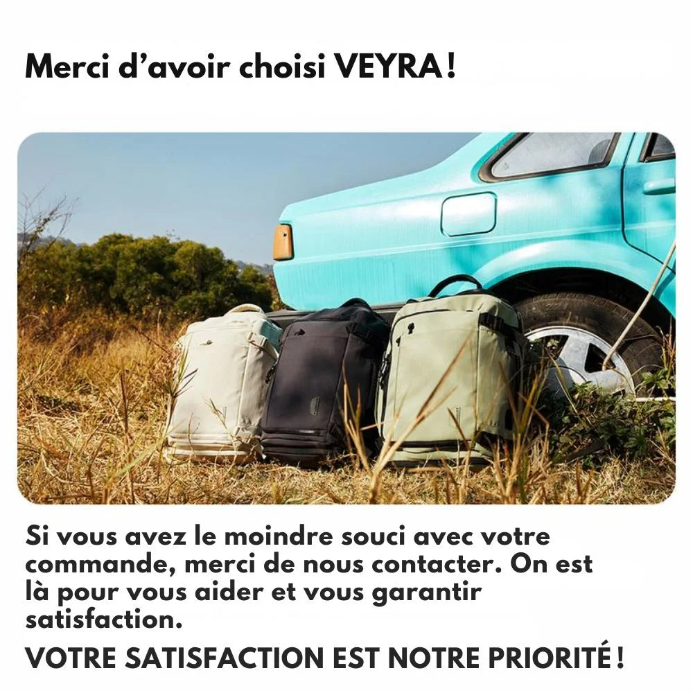 Sac de voyage ultra pratique - Prêt à décoller en un instant
