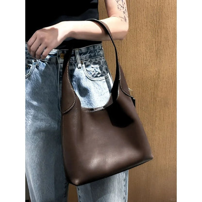 Sac Porté Épaule Chic - Look Sobre & Pratique au Quotidien