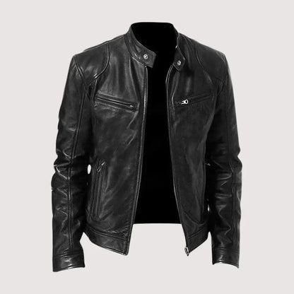Blouson en cuir homme – style intemporel & allure moderne