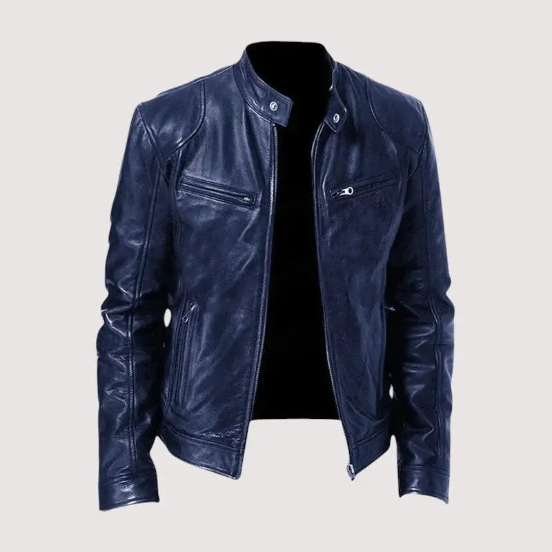 Blouson en cuir homme – style intemporel & allure moderne