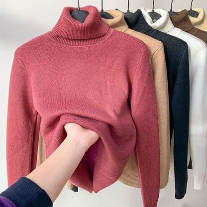 Pull chaud doublé polaire – Fini les frissons en hiver