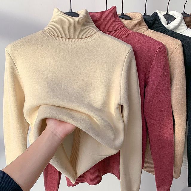 Pull chaud doublé polaire – Fini les frissons en hiver