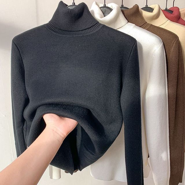 Pull chaud doublé polaire – Fini les frissons en hiver