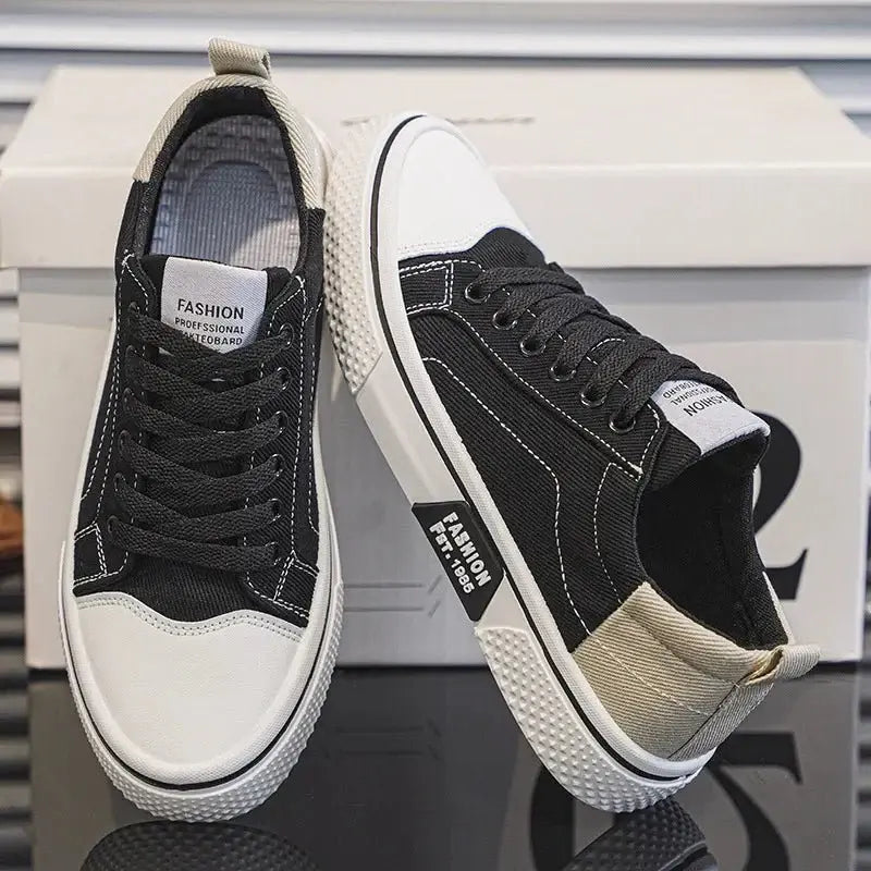 Sneakers en Toile - Style Vintage & Confort Quotidien