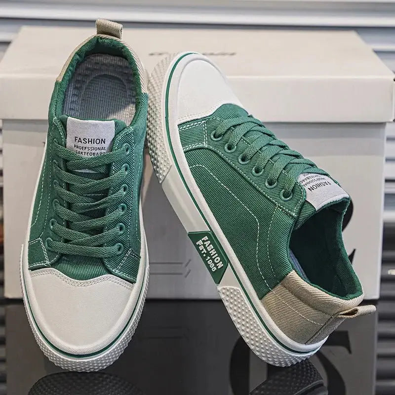 Sneakers en Toile - Style Vintage & Confort Quotidien