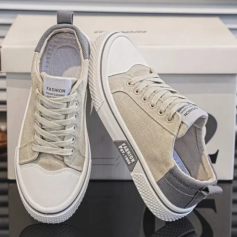 Sneakers en Toile - Style Vintage & Confort Quotidien