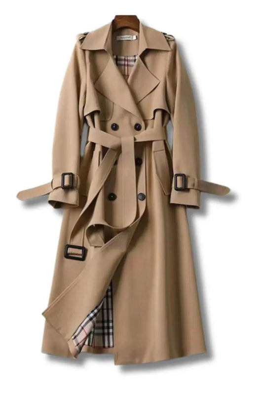 Manteau trenchcoat femme – élégance classique & protection raffinée