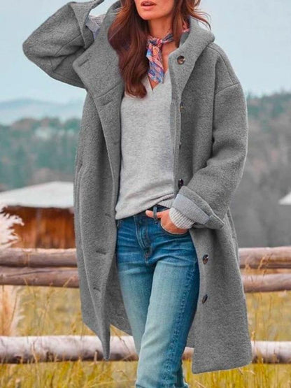 Veste Longue Femme - Elégance Hivernale & Confort Absolu