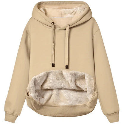 Sweat Polaire Femme à Capuche – Douceur & Chaleur Hivernale