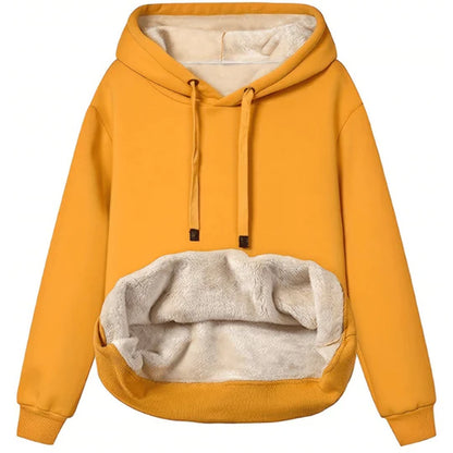 Sweat Polaire Femme à Capuche – Douceur & Chaleur Hivernale